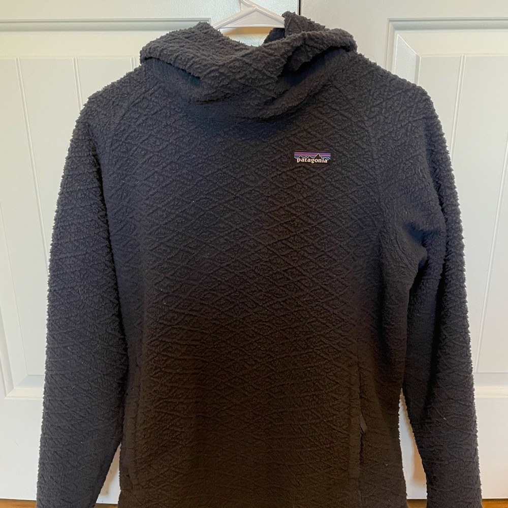 Women's Patagonia hoodie jacket.